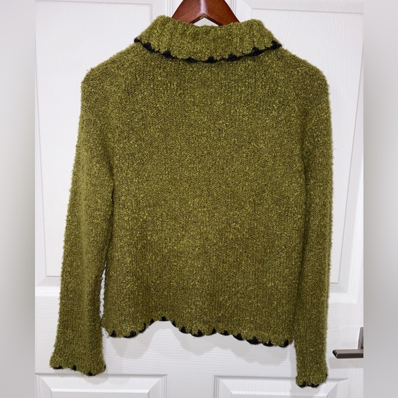 Windi River Olive Green cardigan size XL - Picture 3 of 8